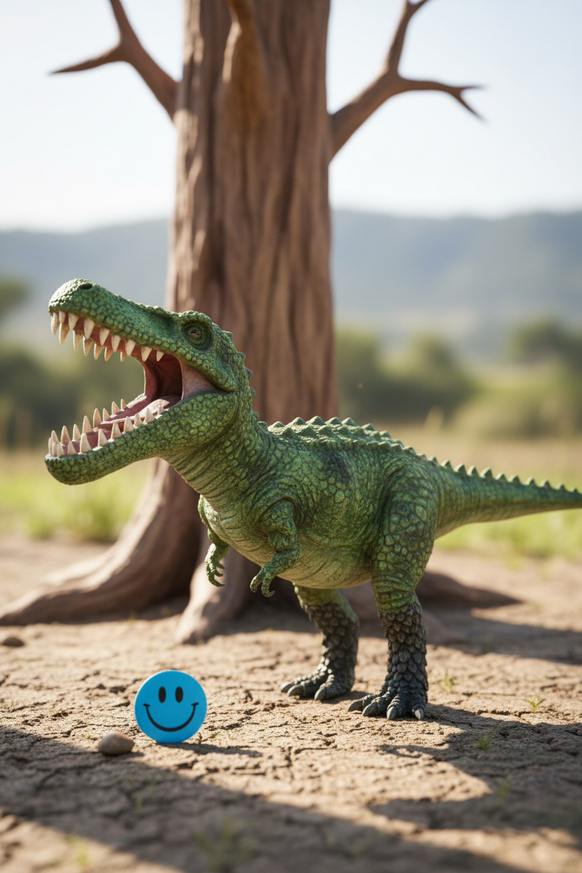 AI transformed dinosaur